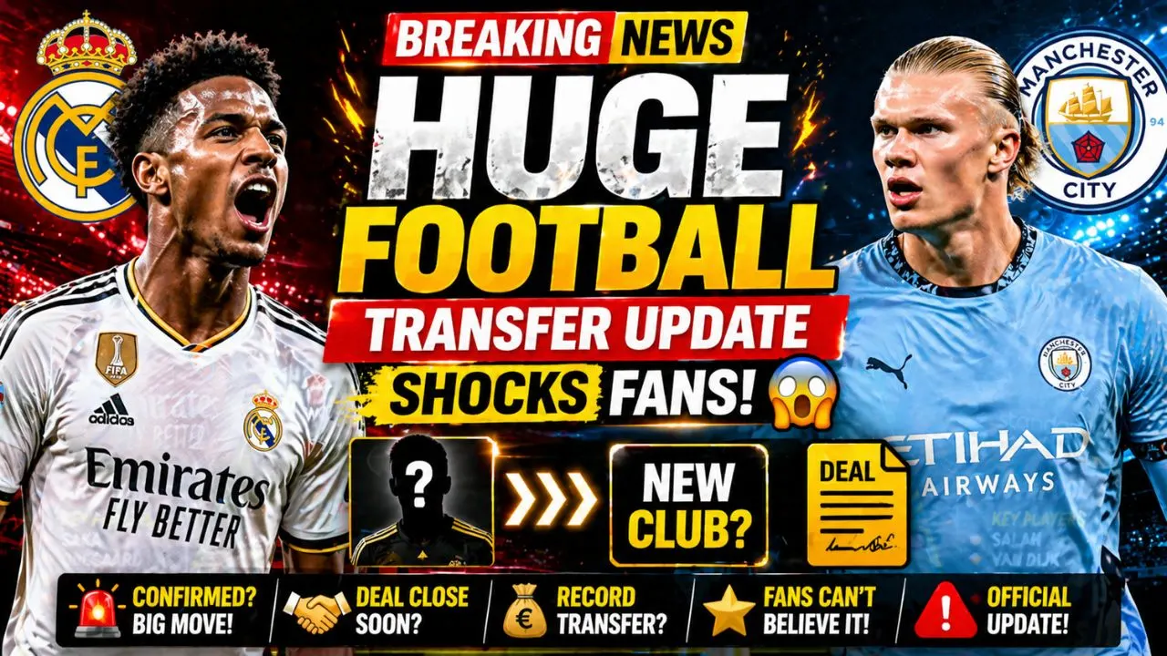 huge football transfer update shocks fans breaking news