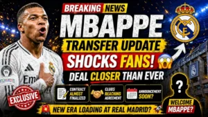 Mbappe transfer update shocking deal closer than ever