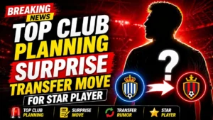 Top club planning surprise transfer move for star player