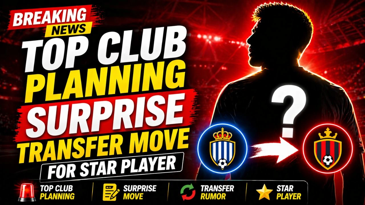 Top club planning surprise transfer move for star player
