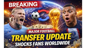 breaking football transfer news update