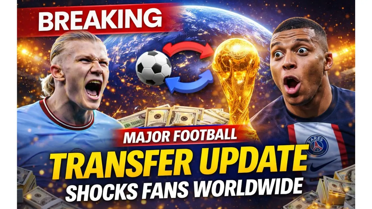 breaking football transfer news update