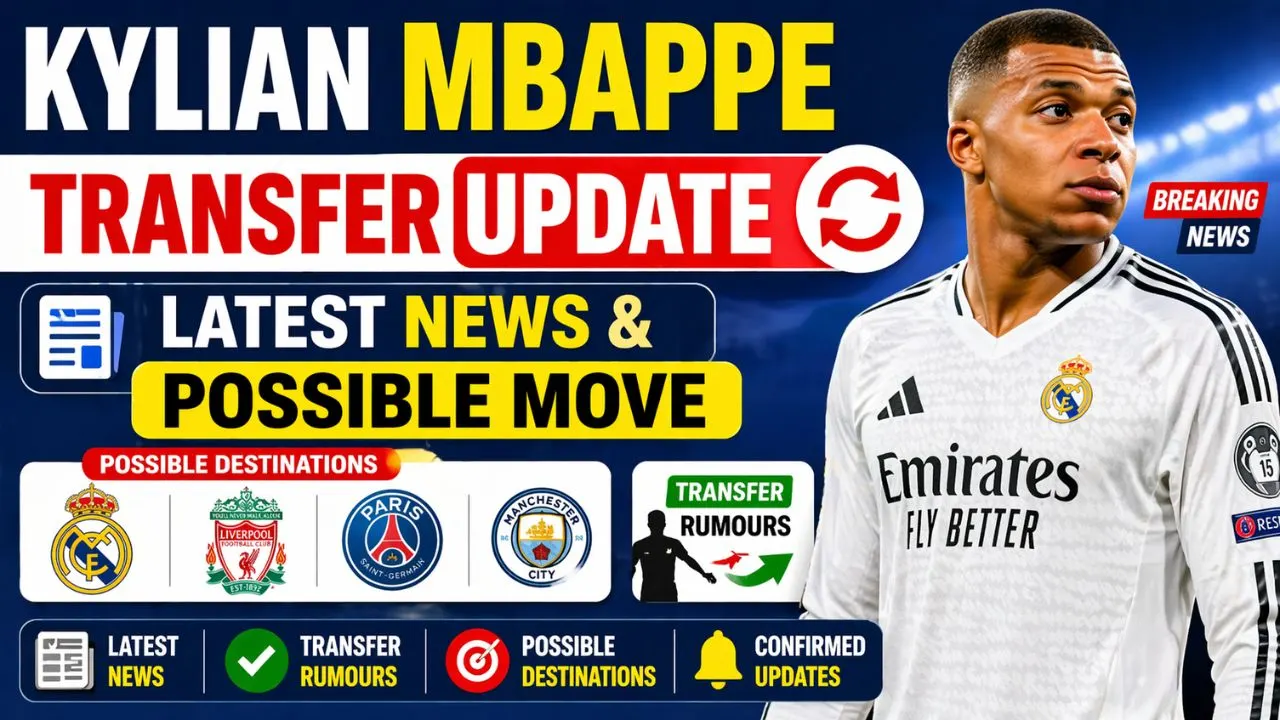 Kylian Mbappe transfer update latest news