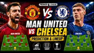 Manchester United vs Chelsea match preview and lineup