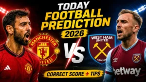 Today Football Prediction 2026