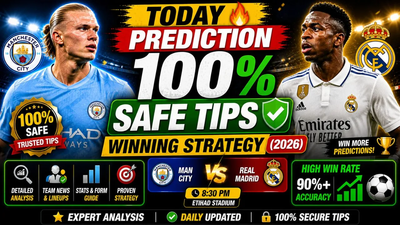 today football prediction 2026 match preview and safe betting tips