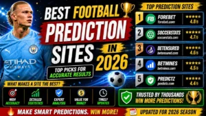 Best football prediction sites 2026 with accurate match results