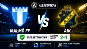 Malmö FF vs AIK prediction